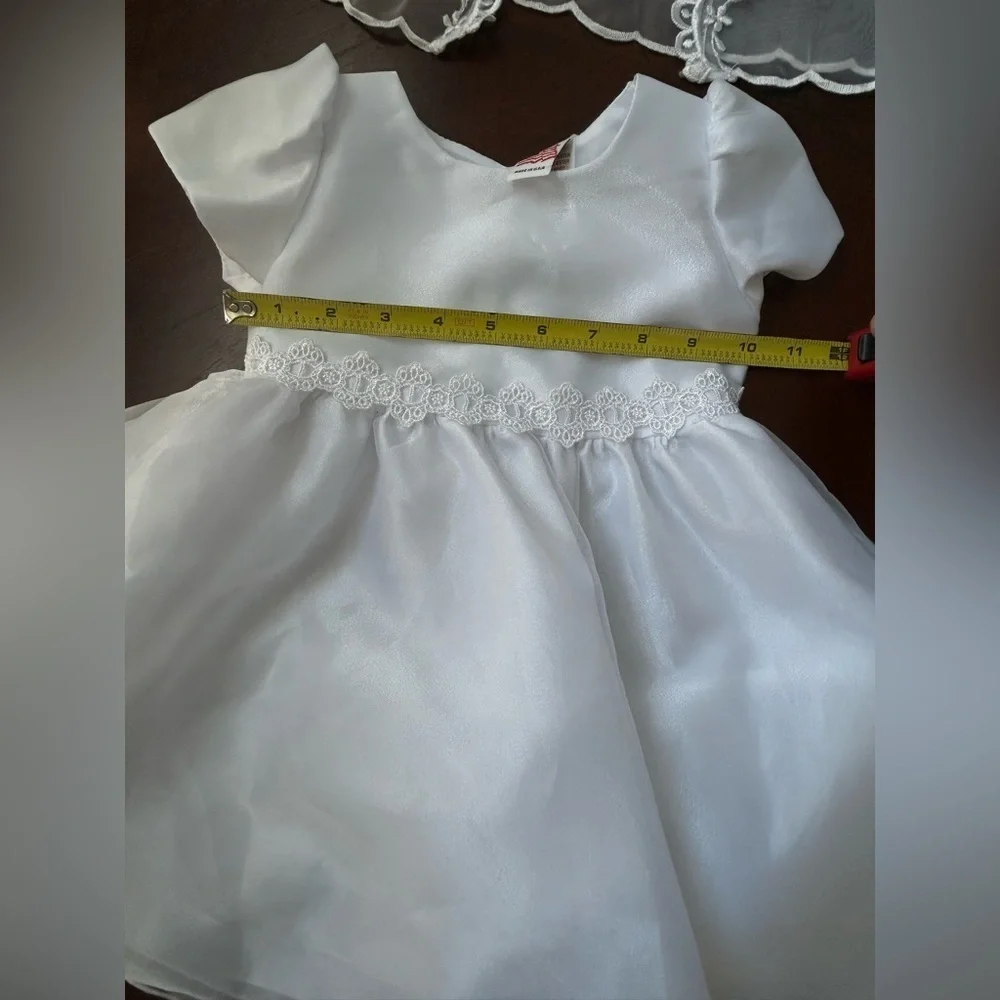 SABALAND Elegant White Lace Kids Costume  SIZE XL